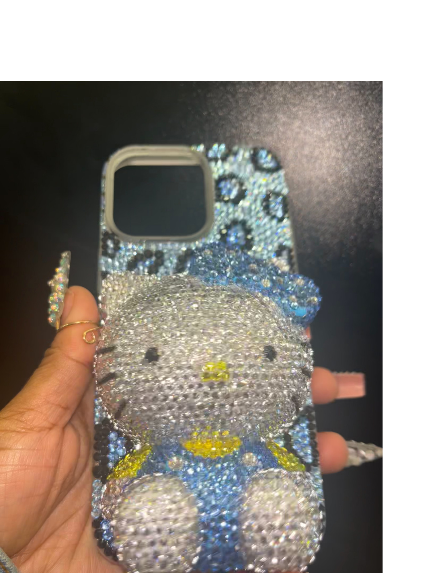Hello Kitty diamond bling phone case